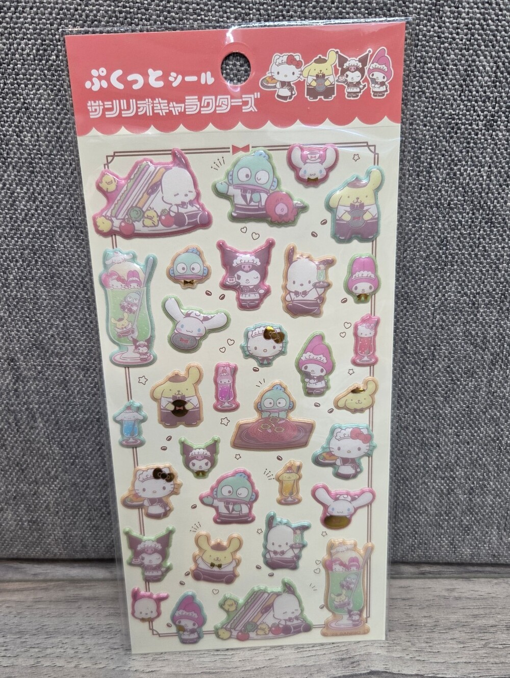 Sanrio Characters Puffy 3D Stickers 🎀✨ | Rare Japanese Design